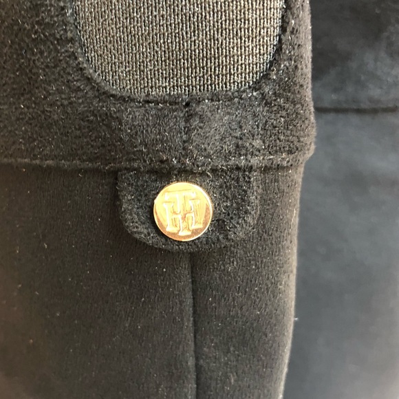 Tommy Hilfiger Black Neela2 Knee High Riding Boots - Picture 9 of 16